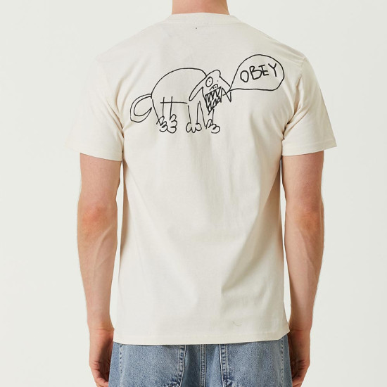Obey Ανδρική κοντομάνικη μπλούζα Angry Dog Classic T-Shirt